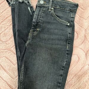 Topshop Charcoal Skinny Jeans